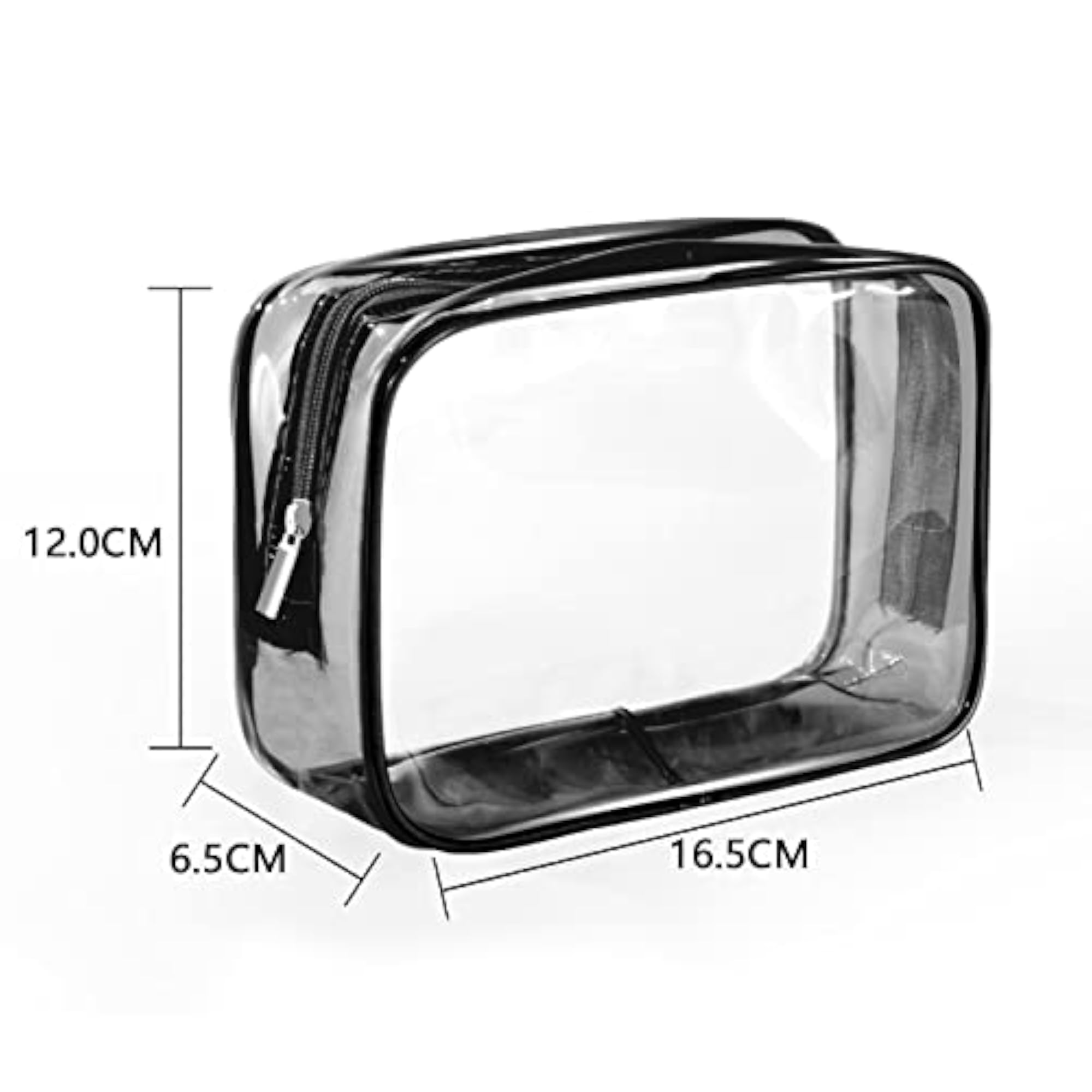 Waterproof Toiletry Bag, Reusable Holder for Beach and Travel